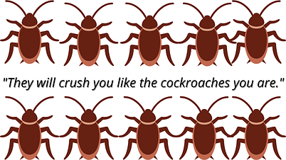 Kevin O'leary They will crush you like the cockroaches you are.