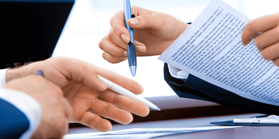 complete business loan paperwork at Sunwise Capital