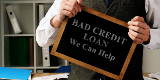 bad credit business loan we can help