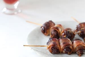 Dates and Bacon Tapa