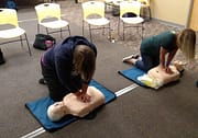 CPR Training at local business in Salem Oregon