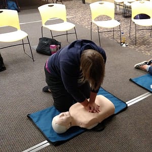 CPR Training at local business in Salem Oregon