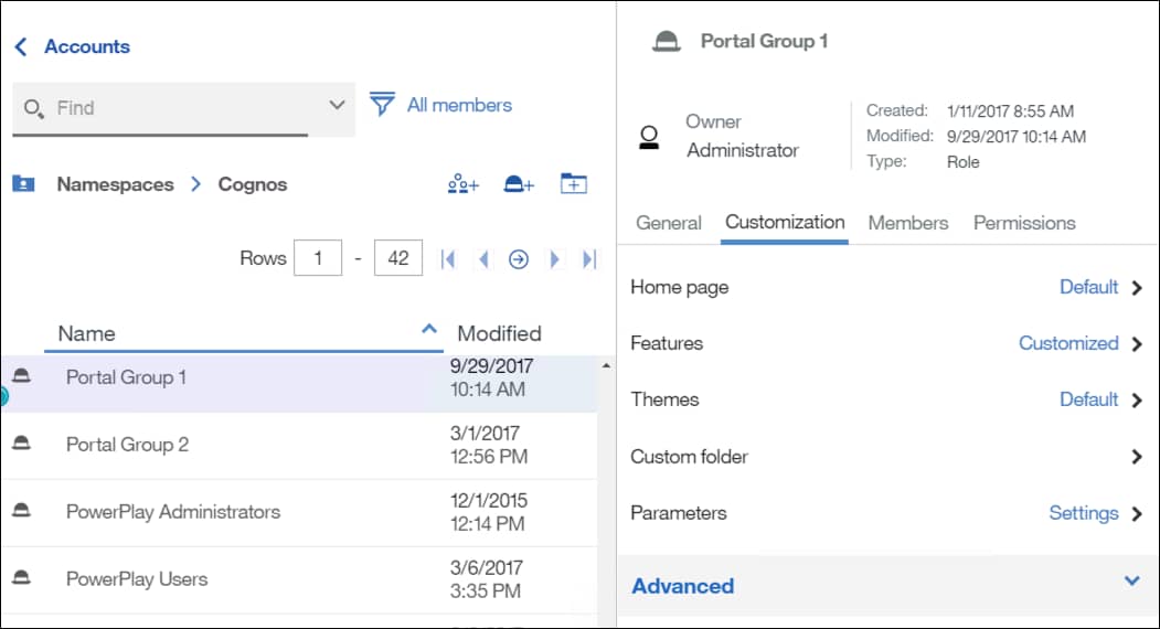 manage accounts