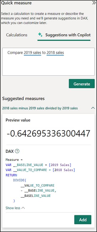 AI in Analytical Reporting
