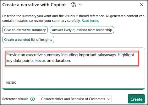 AI in Analytical Reporting