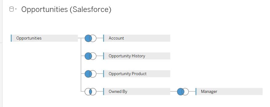 Opportunities(salesforce) Database