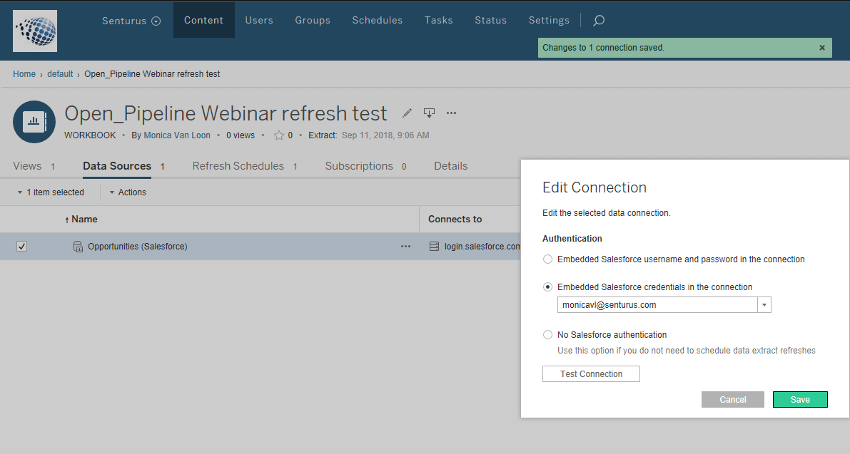 Tips for connecting tableau dashboard starters to your salesforce data 6