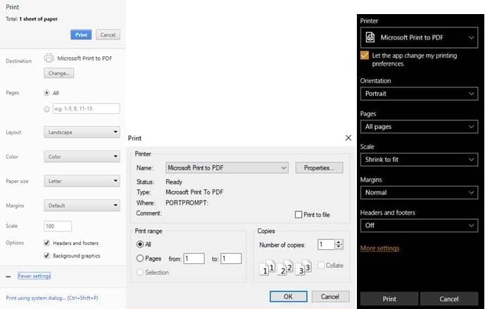 Printing Power BI Reports