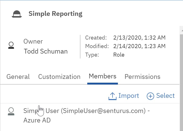 CUSTOMIZING THE REPORTING MENU IN COGNOS ANALYITCS 5