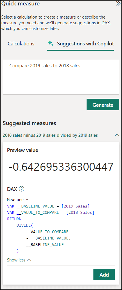 AI in Analytical Reporting