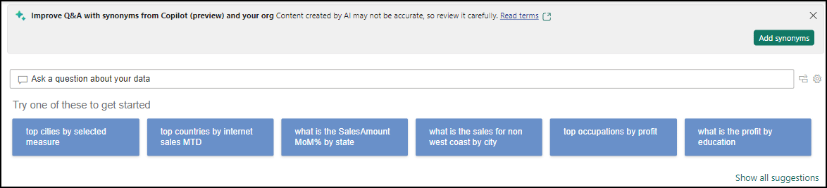 AI in Analytical Reporting