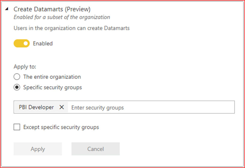 Power BI datasets 4