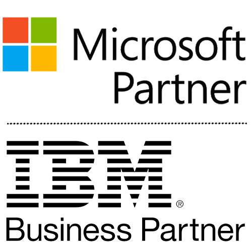 IBM Microsoft partner logo