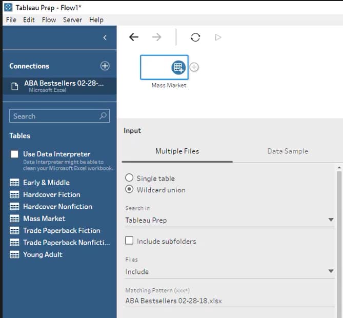 Tableau’s Data Prep Tool