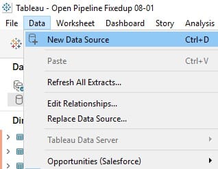 New Data Source