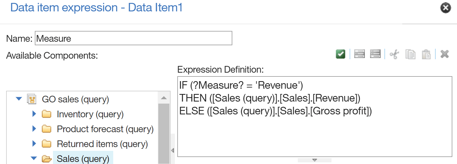 FLEXIBLE REPORT DESIGN IN COGNOS ANALYTICS 1