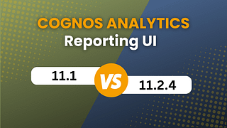 Cognos Analytics Reporting UI