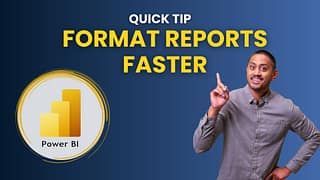 Format Power BI Reports Faster