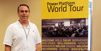 Andy Kinnier, Senturus Consultant at the Power Platform World Tour
