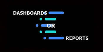 IBM Cognos Analytics dashboards or reports words over the Cognos Analytics logo