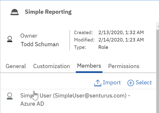 CUSTOMIZING THE REPORTING MENU IN COGNOS ANALYITCS 5