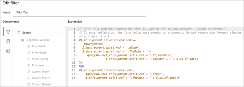How to Customize Relative Time in Cognos Data Modules | Senturus