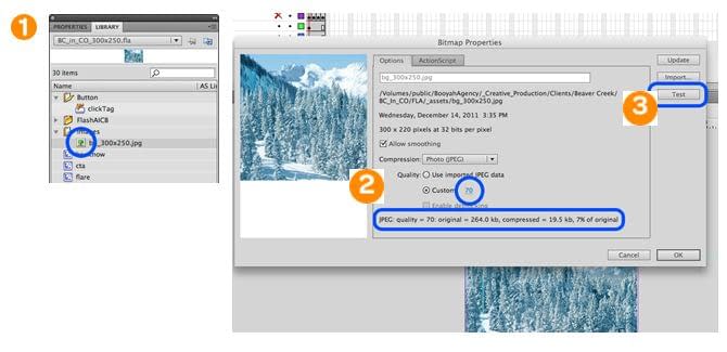 flashimaeexample Optimizing images in flash