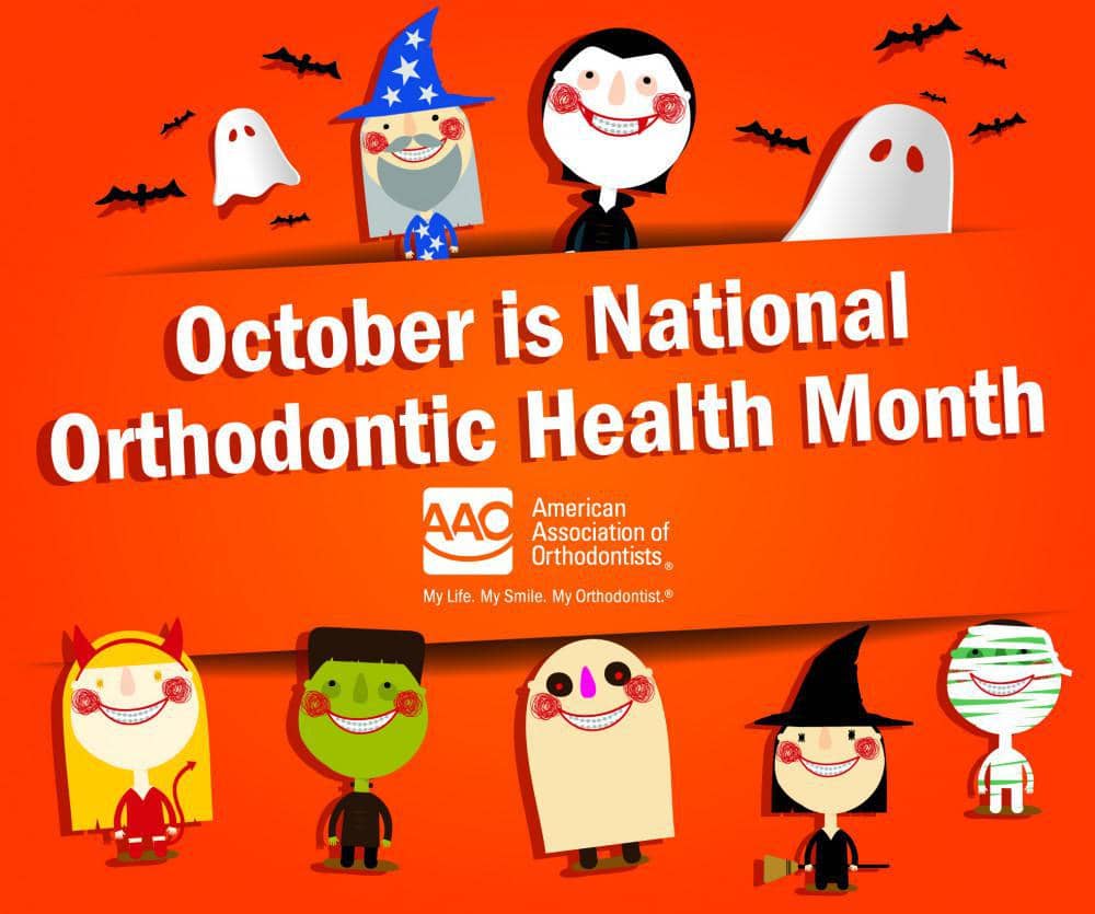 october is national orthodontic health month