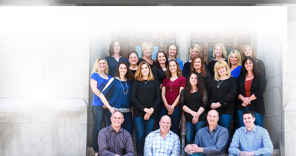 Green Bay Family Dentist, Dr. Adam Koch D.D.S. with woman patient