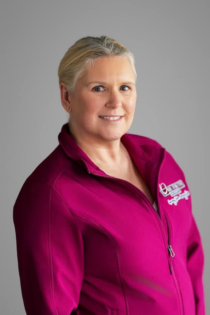 Headshot of oral hygienist, Tracey