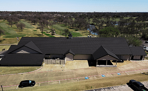 Case Study Stone Coated Steel Roof on Fort Worth Texas Country Club